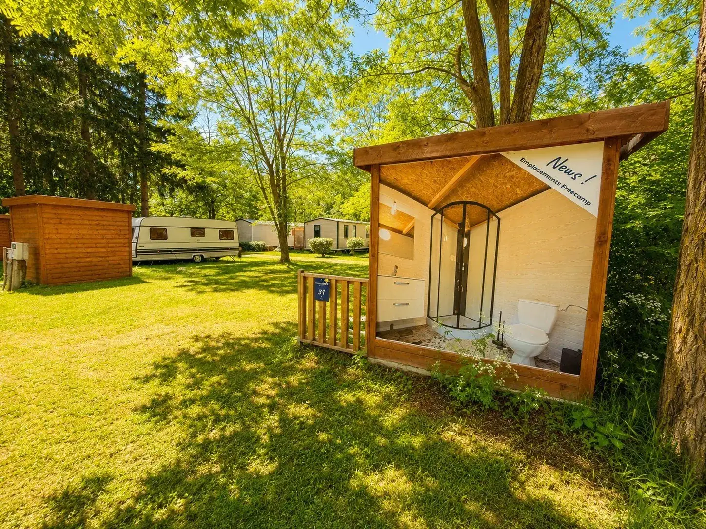 Forfait Freecamp
Sanitaire privatif