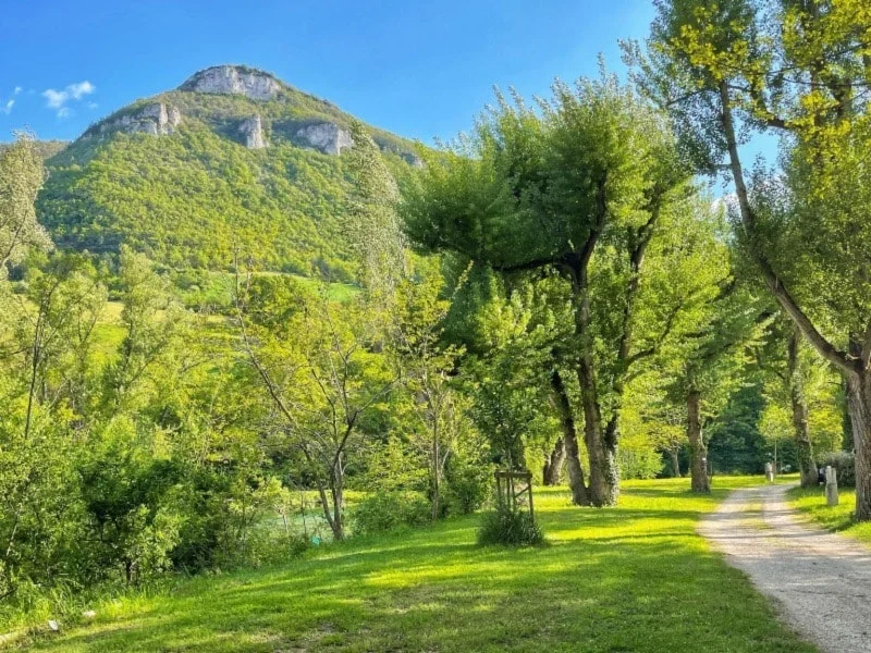 Camping Saint Lambert au bord de la Dourbie en Aveyron